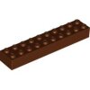 Brick 2x10 Reddish Brown