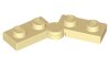 Hinge Plate 1x4 Swivel (2429 / 2430) Tan