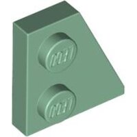 Wedge, Plate 2x2  Right Sand Green