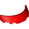 Windscreen 3x6x1 Curved Red