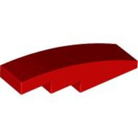 Slope, Curved 4x1 Red