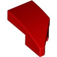 Wedge 2x1x2/3 Left Red
