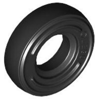 Tire 14mm D.x4mm Smooth Small Single with Number Embossed...