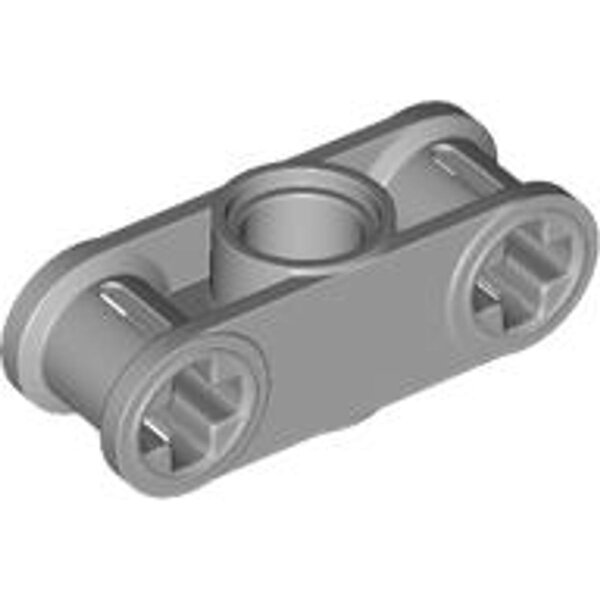 Technic, Axle and Pin Connector Perpendicular 3L with Center Pin Hole Light Bluish Gray