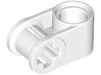 Technic, Axle and Pin Connector Perpendicular White