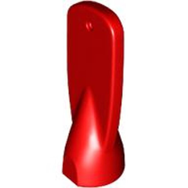 Minifigure, Utensil Oar / Paddle Head Red