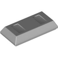 Minifigure, Utensil Ingot 1x2 Light Bluish Gray