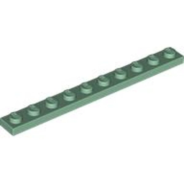 Plate 1x10 Sand Green