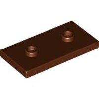 Plate, Modified 2x4 with 2 Studs (Double Jumper) Reddish...